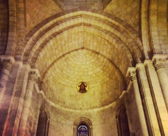 Das blonde Haar in der Jerusalemer KircheRedeemer Church and the Hair
