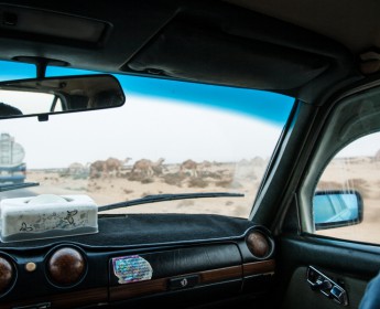 SaharataxiCab Ride in the Western Sahara